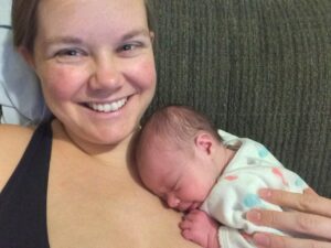 Michelle and baby Kaiya - 2017 - New Parents Blog